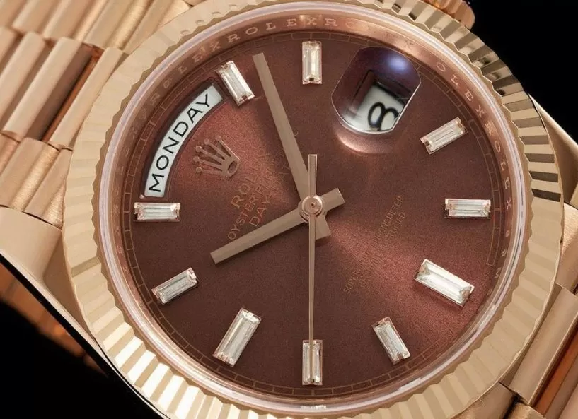 DayDate 228235 40mm RG / RG Brown / Dia RCF VR3255 (Gain Weight) - Image 3