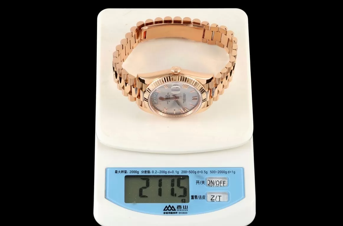 DayDate 228235 40mm RG / RG Sundust / Rmn RCF VR3255 (Gain Weight) - Image 19