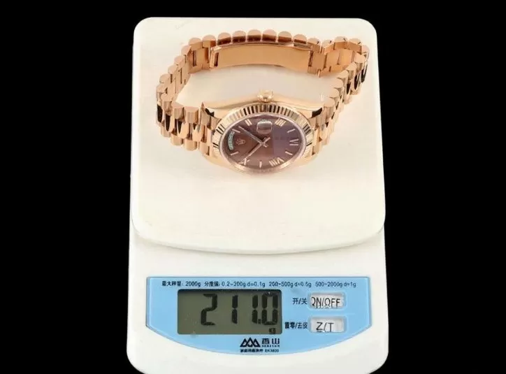 DayDate 228235 40mm RG / RG Brown / Rmn RCF VR3255 (Gain Weight) - Image 19