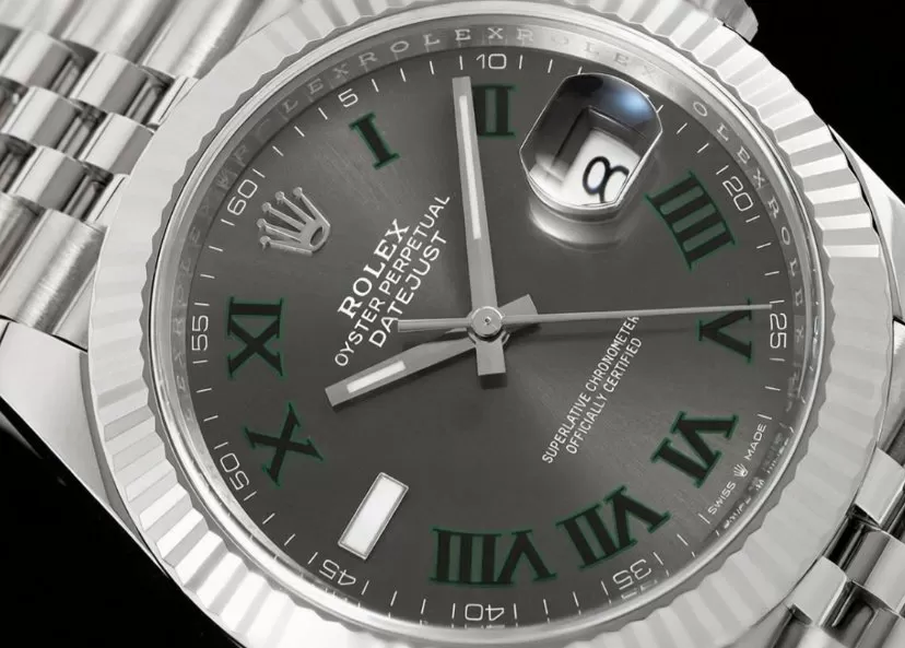 Datejust 126334 41mm Wimbledon Jub SS / SS Grey / Rmn VF DD3235 - Image 3