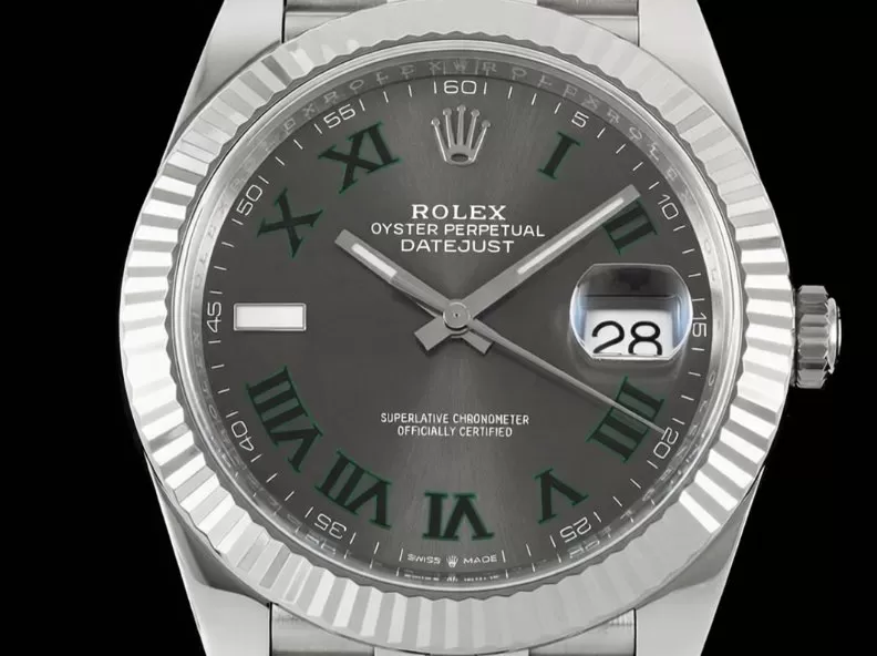 Datejust 126334 41mm Wimbledon Jub SS / SS Grey / Rmn VF DD3235 - Image 2