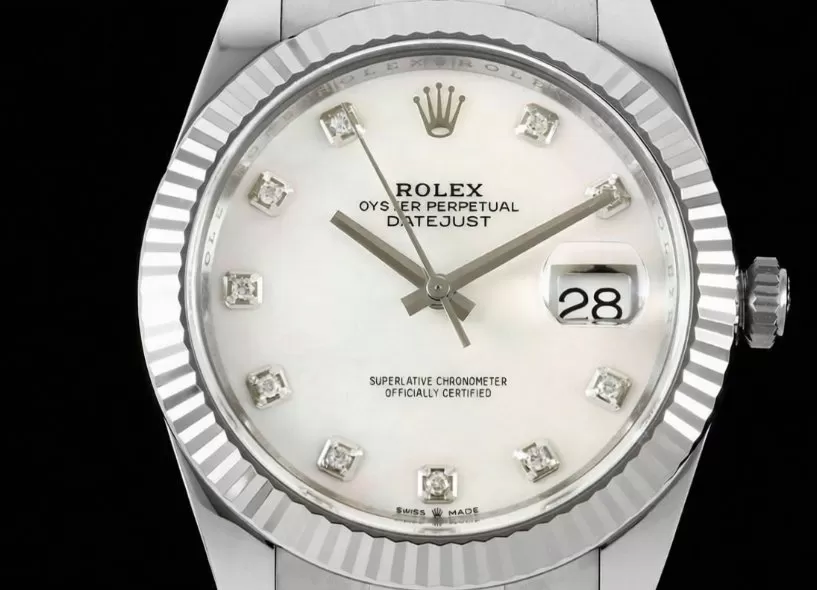 Datejust 126334 41mm Oys SS / SS Mop / Dia VF DD3235 - Image 2