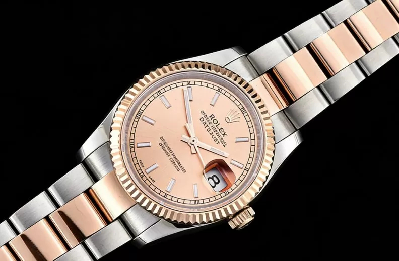 Rolex ?C DateJust Mens 36mm RG / SS Rose Gold BP Asia 2836 - Image 4
