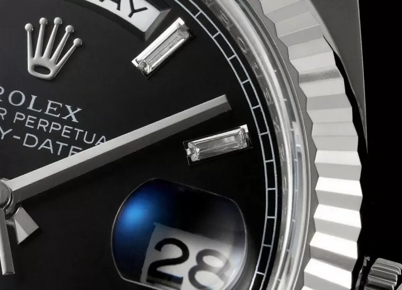DayDate 228239 40mm SS / SS Black / Dia THBF V3 SH3255(Tungsten Heavy Version) - Image 4