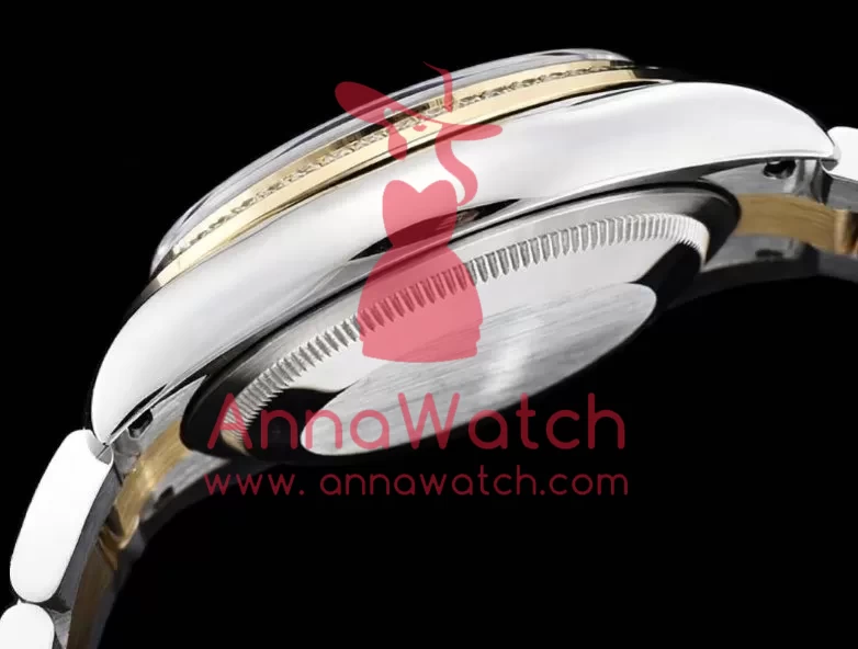 Rolex ?C DateJust Mens 36mm YG / SS White MOP Diam BP Asia 2836 - Image 6