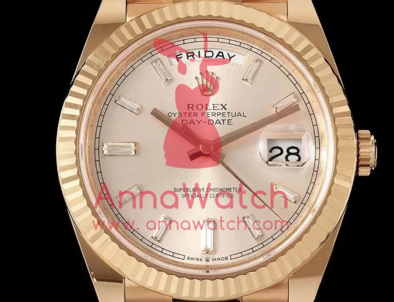 DayDate 228235 40mm RG / RG Champagne / Dia THBF V3 SH3255(Tungsten Heavy Version) - Image 2