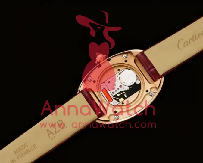 Baignoire Ladies 31mm Dia Red RG / LE White Dial AF Quartz - Image 7