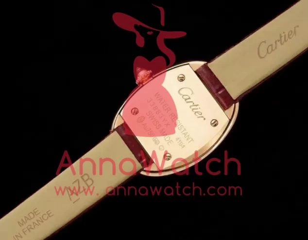 Baignoire Ladies 31mm Dia Red RG / LE White Dial AF Quartz - Image 9