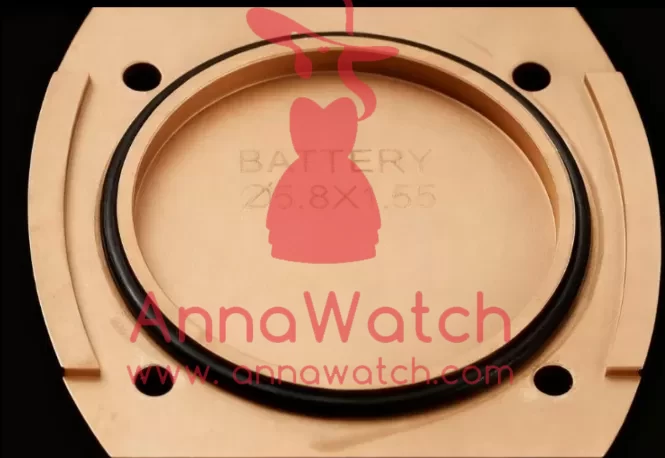 Baignoire Ladies 31mm Dia Red RG / LE White Dial AF Quartz - Image 11