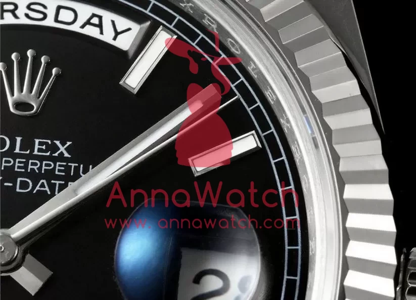 DayDate 228239 40mm SS / SS Black / Stk THBF V3 SH3255(Tungsten Heavy Version) - Image 4