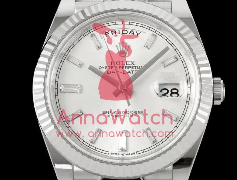 DayDate 228239 40mm SS / SS Silver / Dia THBF V3 SH3255(Tungsten Heavy Version) - Image 2