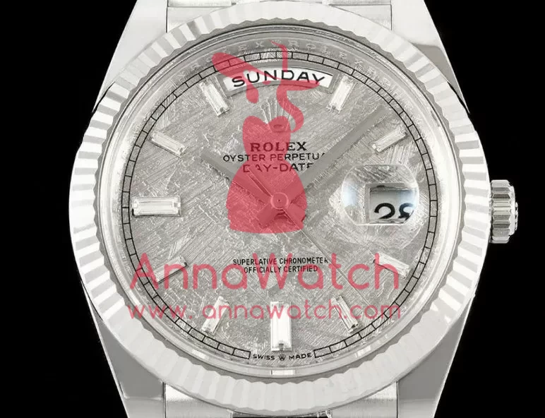 DayDate 228239 40mm SS / SS Meteorite dial THBF V3 SH3255 (Tungsten Heavy Version) - Image 2