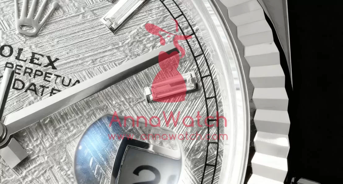 DayDate 228239 40mm SS / SS Meteorite dial THBF V3 SH3255 (Tungsten Heavy Version) - Image 4