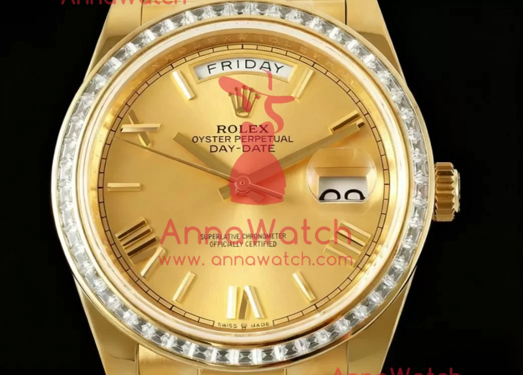 DayDate 228348 40mm Dia YG / YG Gold / Rmn QF V5 A2836(Gain Weight) - Image 2