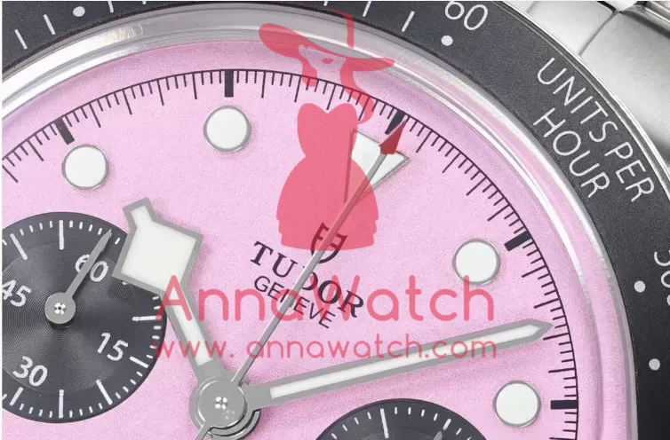 Black Bay Chrono 41mm SS / SS Pink Dial ZF A7750 - Image 4