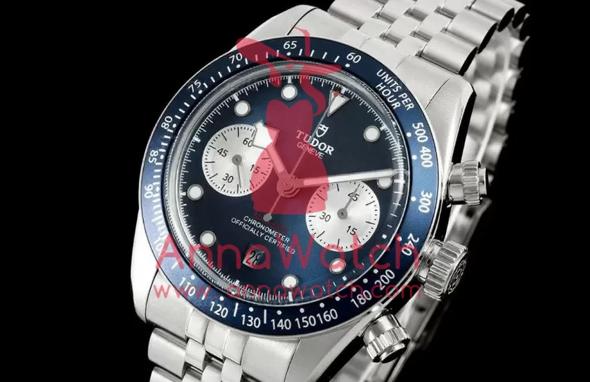 Black Bay Chrono 41mm SS / SS Blue Dial BLSF A7750