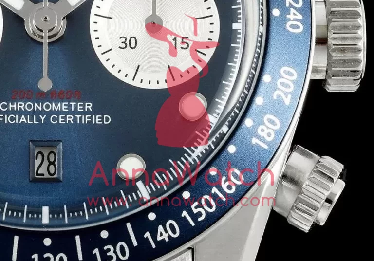 Black Bay Chrono 41mm SS / SS Blue Dial BLSF A7750 - Image 5