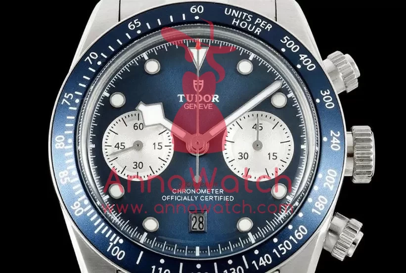 Black Bay Chrono 41mm SS / SS Blue Dial BLSF A7750 - Image 2