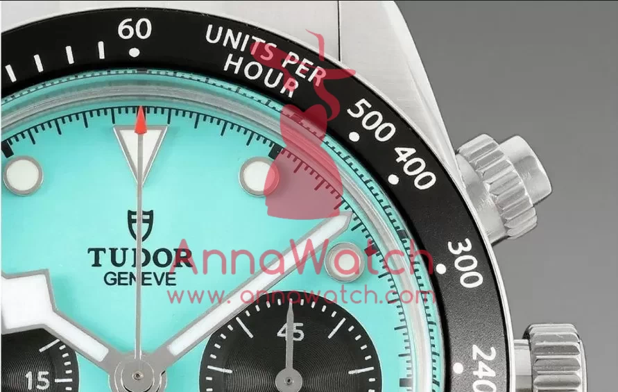 Black Bay Chrono 41mm SS / SS Tiffany Blue Dial ZF A7750 - Image 4