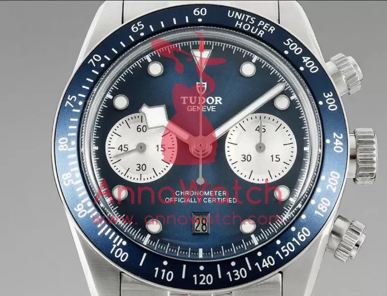 Black Bay Chrono 41mm SS / SS Blue Dial ZF A7750
