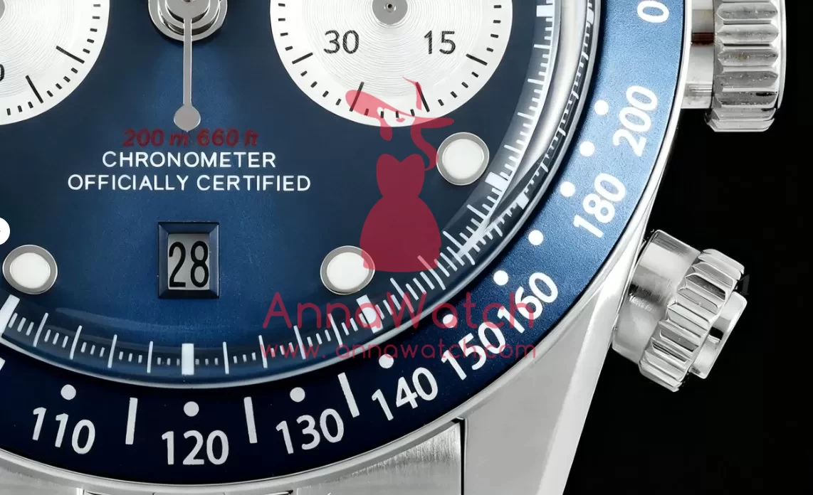 Black Bay Chrono 41mm SS / SS Blue Dial ZF A7750 - Image 3