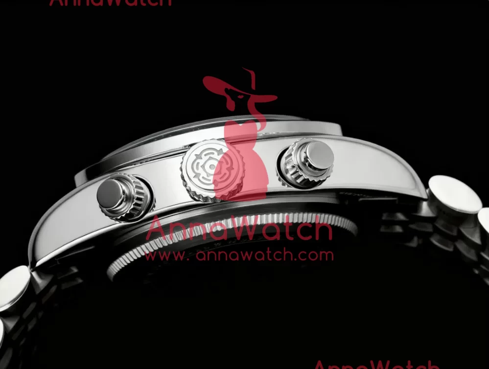 Black Bay Chrono 41mm SS / SS White / Blk Dial ZF A7750 - Image 4