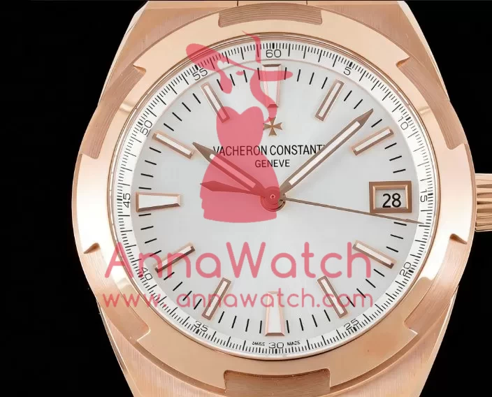 Overseas 4500V 41mm RG / RG White Dial 8F A5100