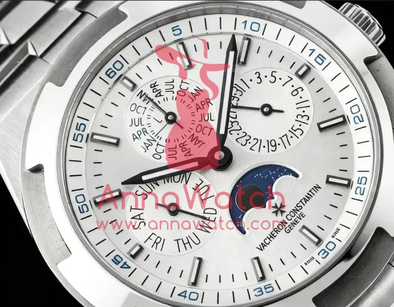 Overseas Perpetual Calendar 4300V SS / SS White / Stk 8F A1120 - Image 3