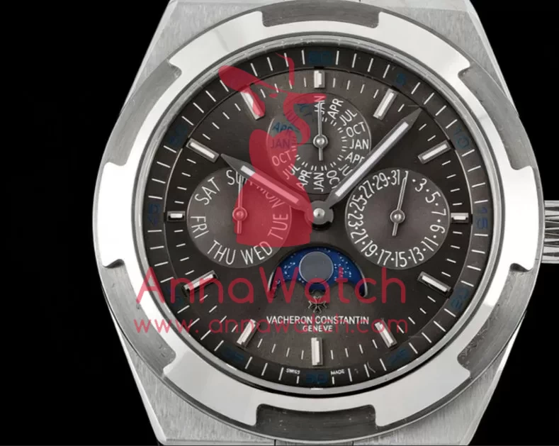 Overseas Perpetual Calendar 4300V SS / SS Grey / Stk 8F A1120