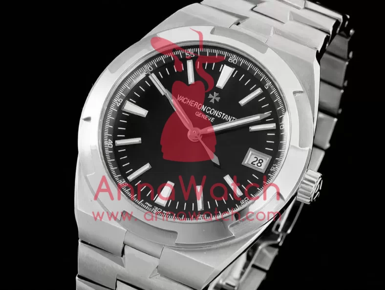 Overseas 4500V 41mm SS / SS Black Dial 8F A5100