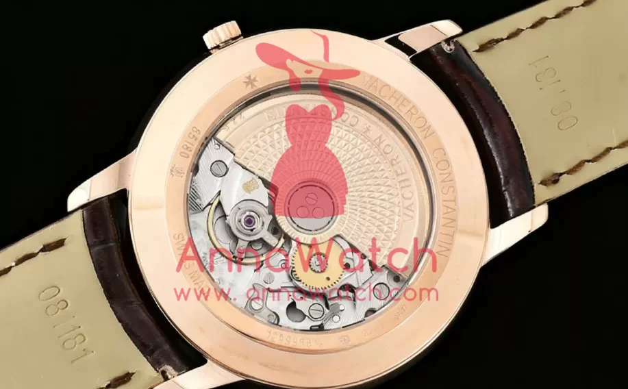 Vacheron Constantin ?C Patrimony Ref.85150 RG / LE Black / Stick MKF V2 MY9015 - Image 8