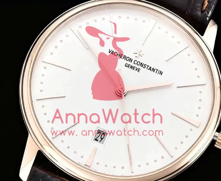 Vacheron Constantin ?C Patrimony Ref.85150 RG / LE White / Stick MKF V2 MY9015 - Image 4