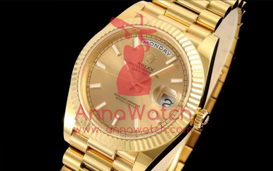 DayDate 228238 40mm YG / YG YG / Stk ARF VR3255 (Gain Weight)