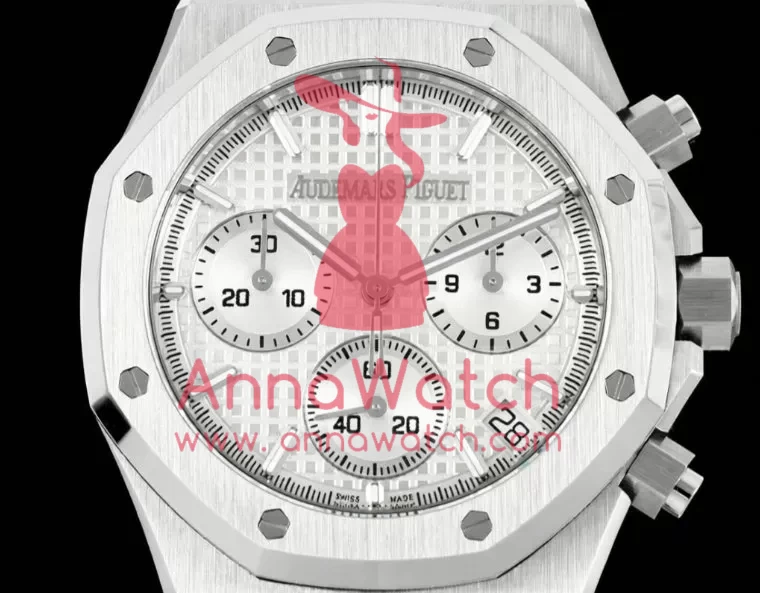 Royal Oak Chrono 26240 41mm SS / SS White Dial TOPF DD4401 Super Clone - Image 2
