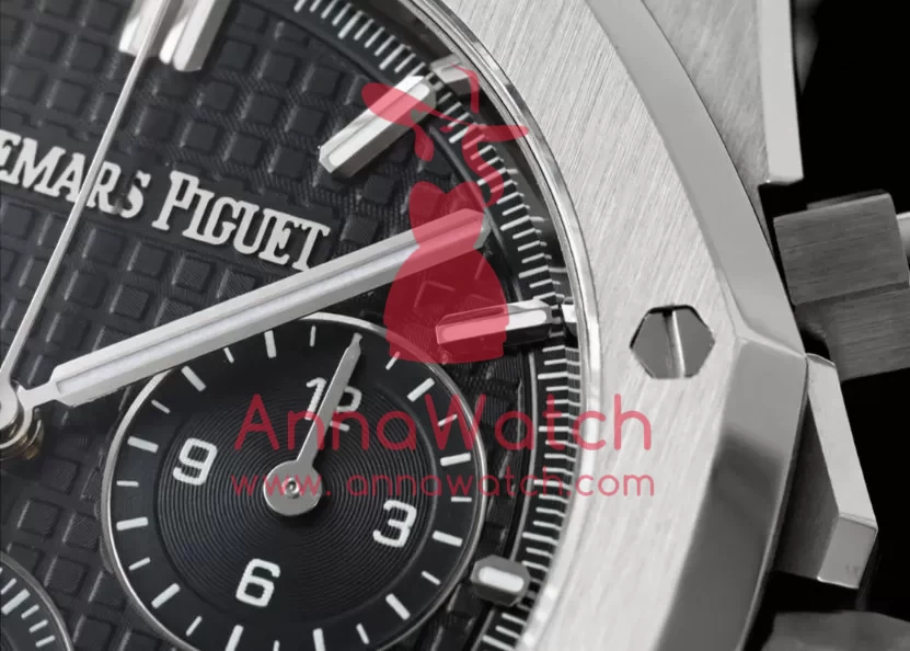 Royal Oak Chrono 26240 41mm SS / SS Black Dial TOPF DD4401 Super Clone - Image 5