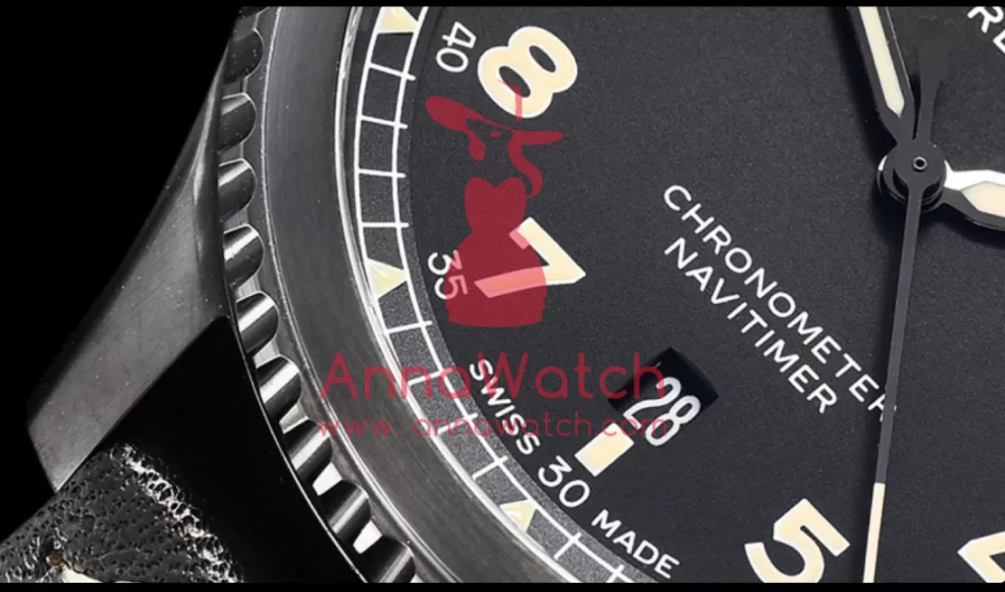 Navitimer 8 Automatic 41 A17314 PVD / LE Black ZF A2824 - Image 4