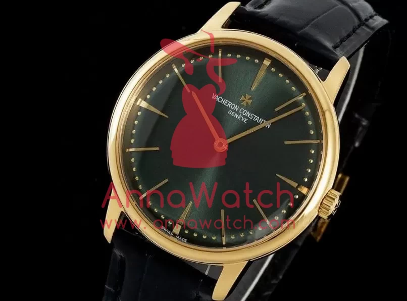 Patrimony 81180 YG / LE Green Dial KZF MY9015 - Image 2