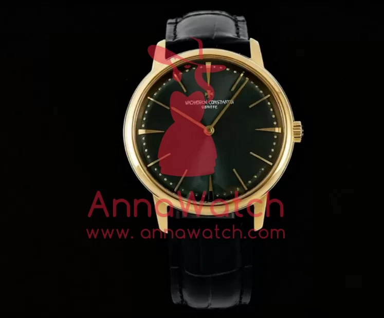 Patrimony 81180 YG / LE Green Dial KZF MY9015 - Image 5