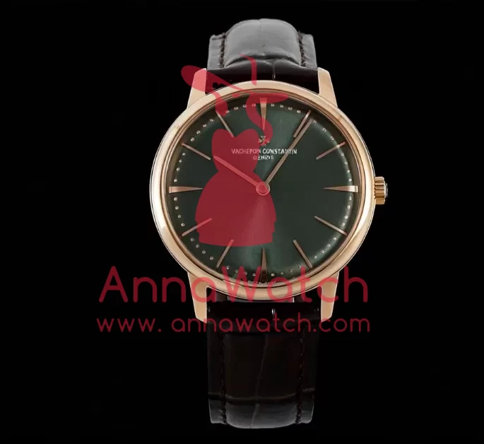 Patrimony 81180 RG / LE Green Dial KZF MY9015 - Image 8