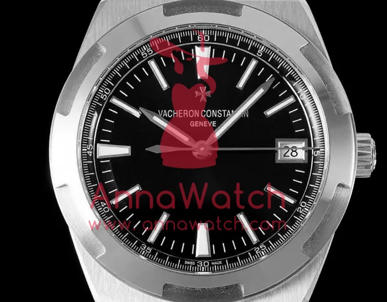 Overseas 4500V 41mm SS / SS Black Dial MKS A5100