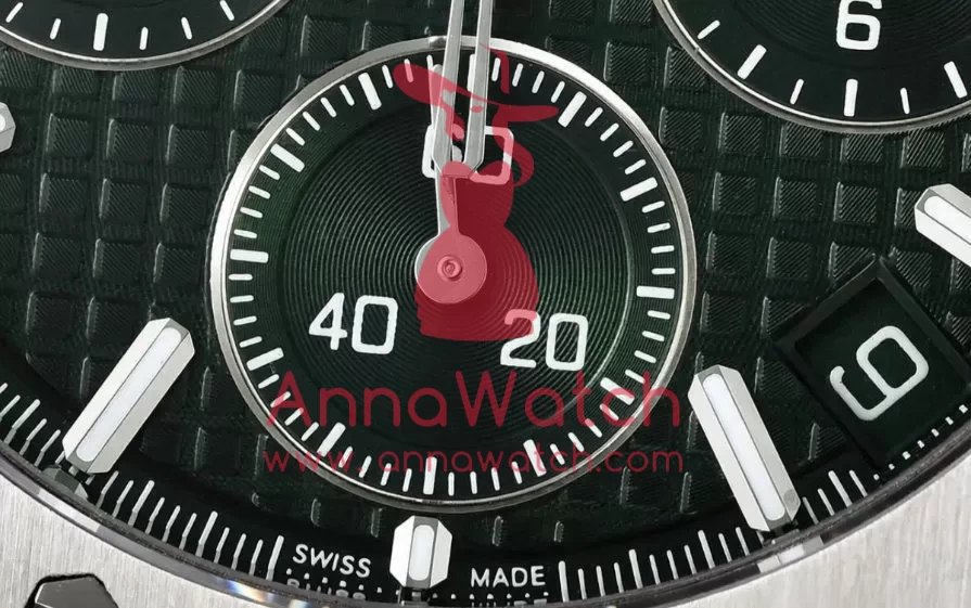 Royal Oak Chrono 26240 41mm SS / SS Green Dial TOPF DD4401 Super Clone - Image 4
