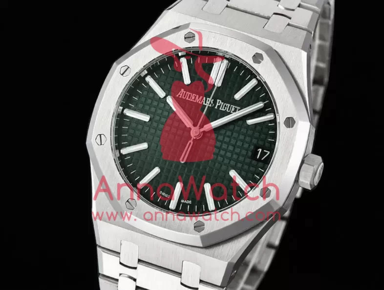 Royal Oak 41mm 15510 SS / SS Green / Stk TOPF DD4302 Super Clone