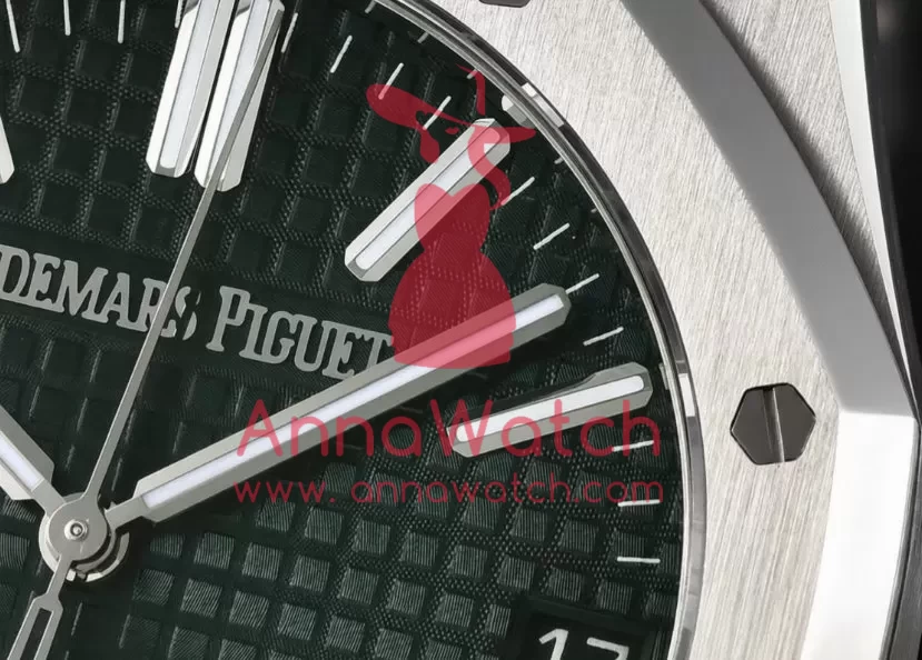 Royal Oak 41mm 15510 SS / SS Green / Stk TOPF DD4302 Super Clone - Image 4