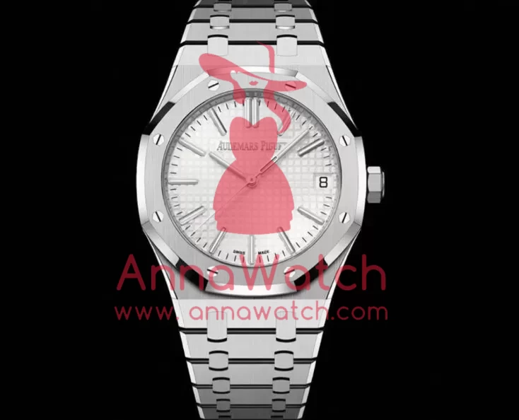 Royal Oak 41mm 15510 SS / SS White / Stk TOPF DD4302 Super Clone