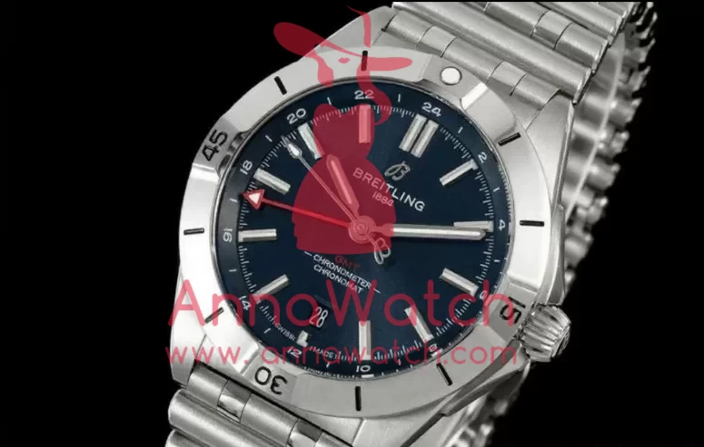 Chronomat GMT 40mm SS / SS Blue Dial BLSF A2836