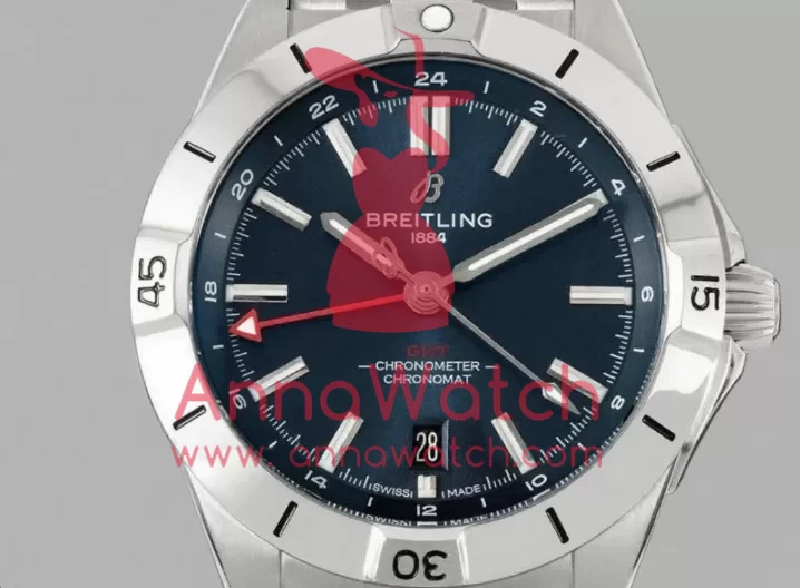 Chronomat GMT 40mm SS / SS Blue Dial BLSF A2836 - Image 3