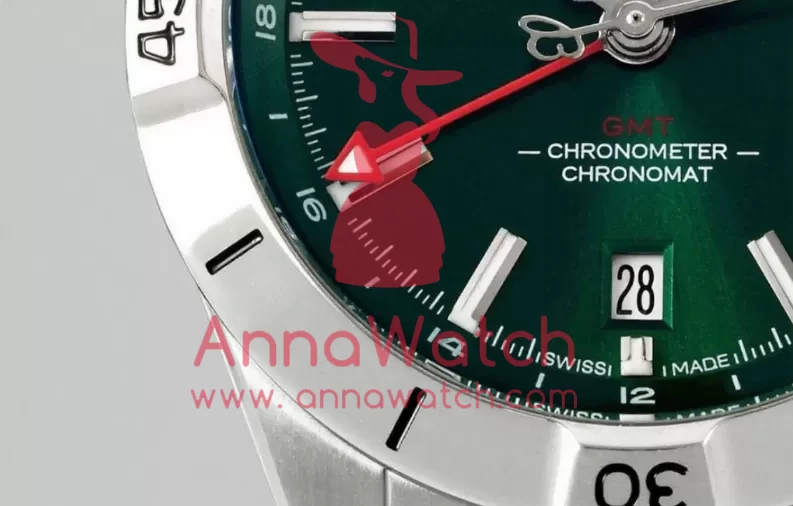 Chronomat GMT 40mm SS / SS Dark Green Dial BLSF A2836 - Image 5