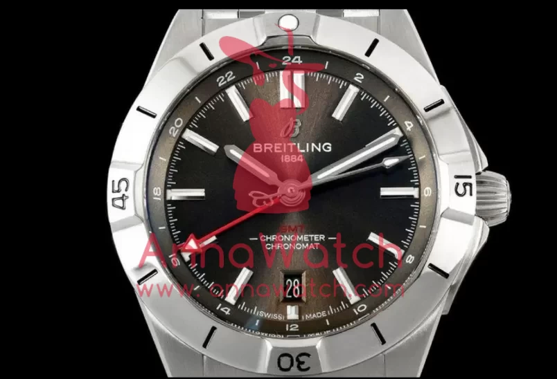 Chronomat GMT 40mm SS / SS Grey Dial BLSF A2836 - Image 3