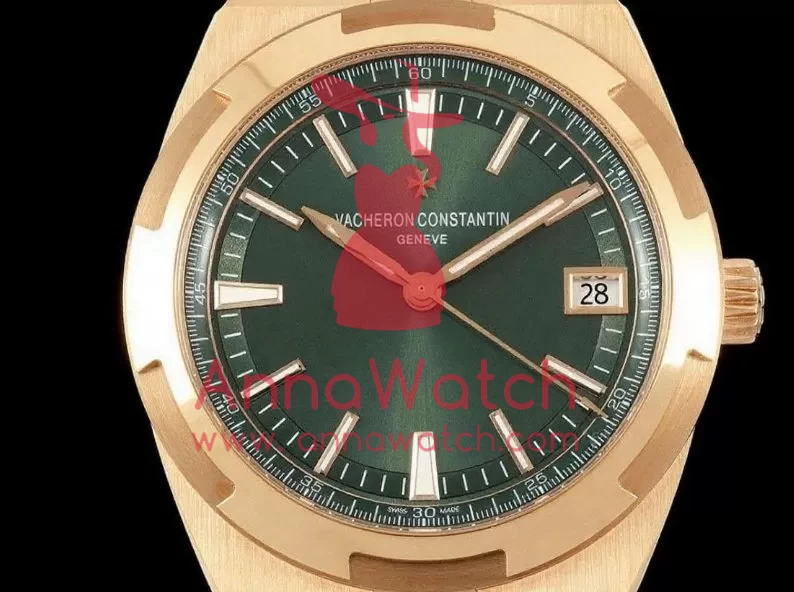 Overseas 4500V 41mm RG / RG Green Dial ZF A5100