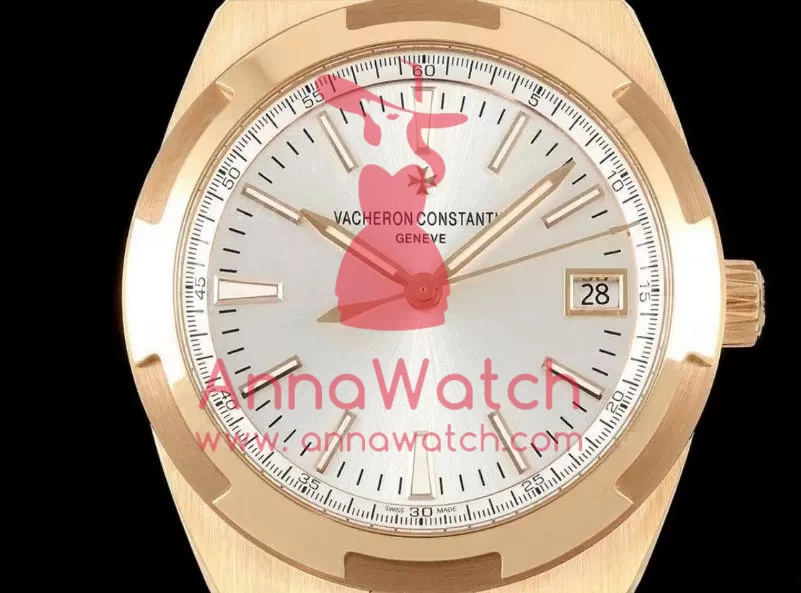 Overseas 4500V 41mm RG / RG White Dial ZF A5100